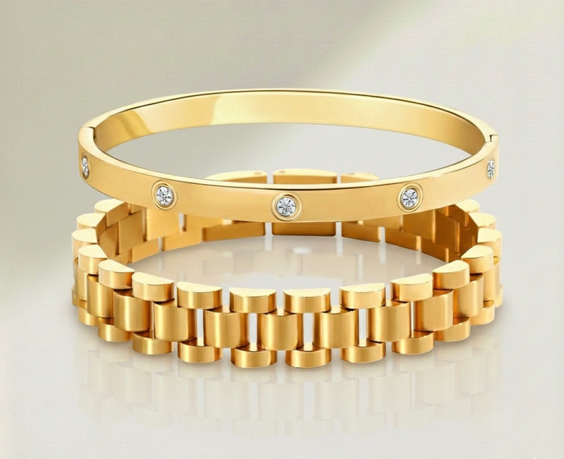 The Signature Watch-Band Bangle